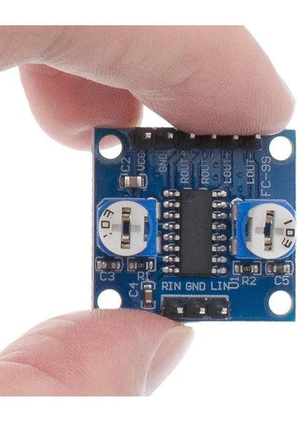 Roba PAM8406 Modül 2 x 5W Sterio Ses Yükseltici Amfi Class D Amfilikat