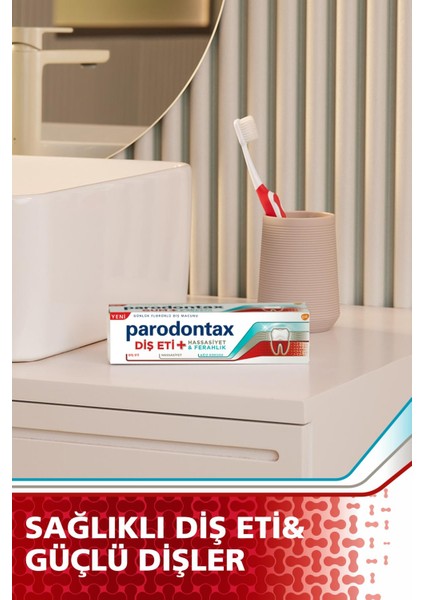 Diş Eti + Diş Macunu 75 ml x 2 Adet Çanta Hediye