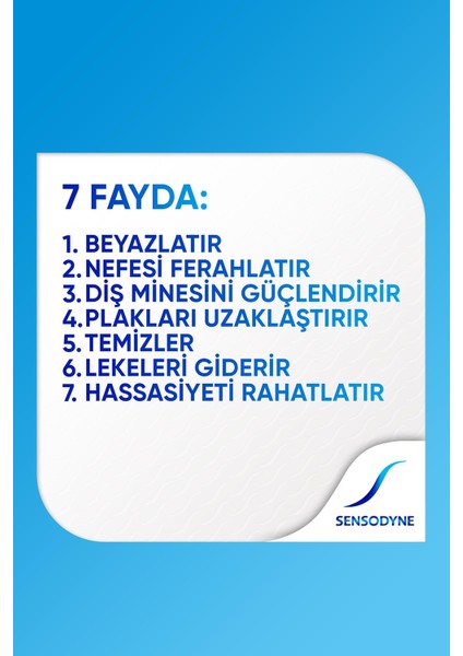Diş Macunu 50 ml x 3 Adet
