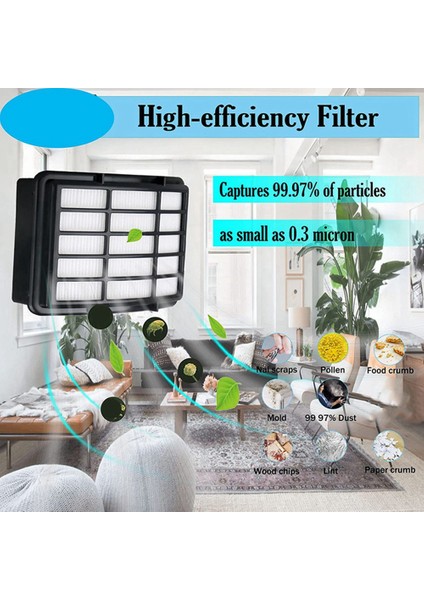 Shark Vacuum Navigator Lift Için Hepa Filtre- NV350 NV351 NV352 NV355 NV356 NV357 Nozul Elektrikli Süpürge Parçaları Değiştirin (Yurt Dışından) fiyatları