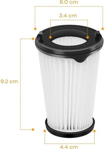 EER77MBM Için EER7ANIMAL EER7ALLRGY EER79SWM ZB3301 ZB3311 Robotlu Süpürge Parçaları Filtresi (Yurt Dışından) fiyatları