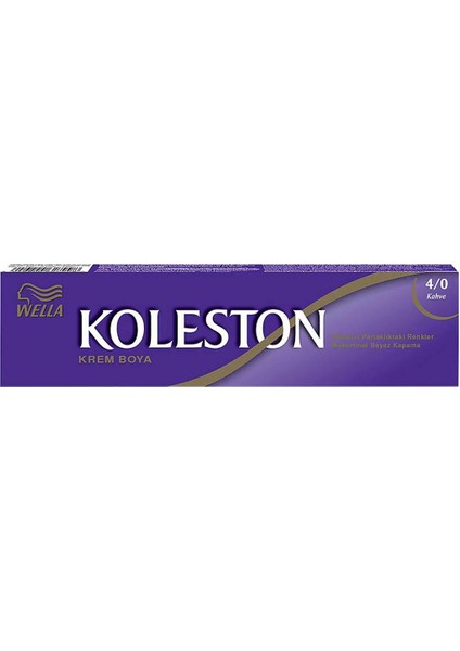 Koleston Tüp Boya 50 Ml - 4.0 Kahve + 20 Vol Oksidan Peroksit fiyatları