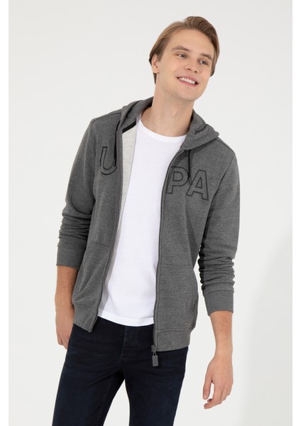 Erkek Antrasit Melanj Sweatshirt 50253125-VR081