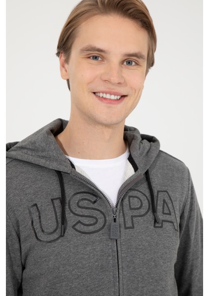 Erkek Antrasit Melanj Sweatshirt 50253125-VR081 fırsatları