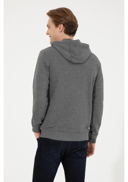 Erkek Antrasit Melanj Sweatshirt 50253125-VR081 indirimleri