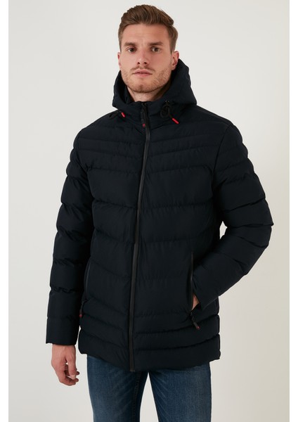 Slim Fit Kapüşonlu Cepli Mont Erkek Mont 6274818 modelleri