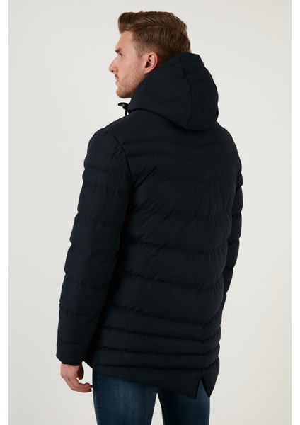 Slim Fit Kapüşonlu Cepli Mont Erkek Mont 6274818 indirimleri