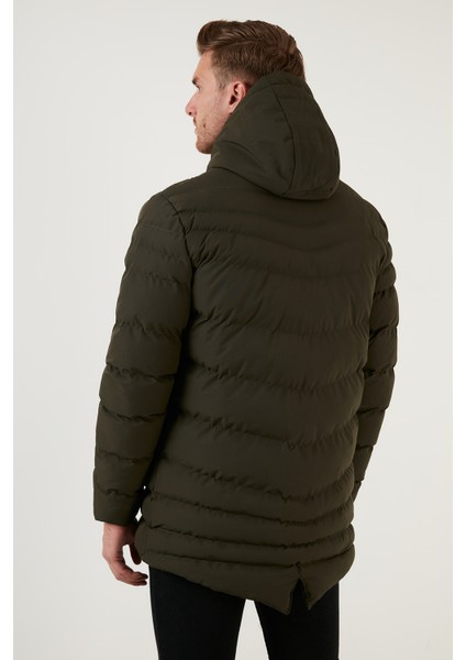 Slim Fit Kapüşonlu Cepli Mont Erkek Mont 6274818 indirimleri