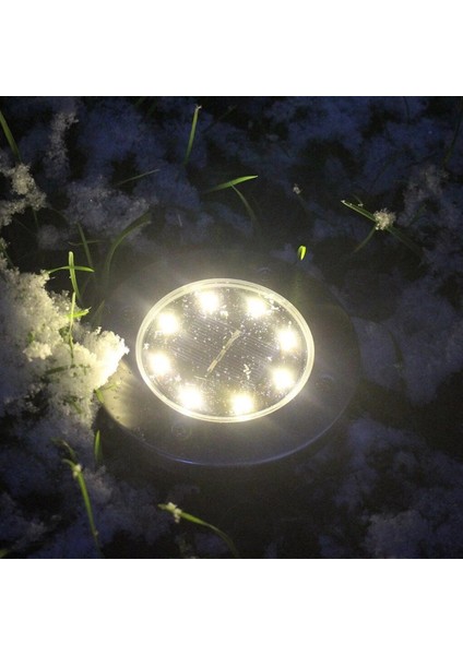 Su Geçirmez 8 LED Solar Çim Spot (Yurt Dışından) fırsatları