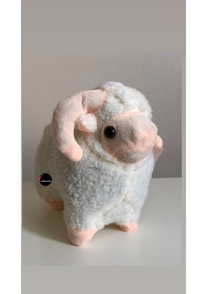 Sesli Kuzu Koç Peluş Oyuncak 25 cm
