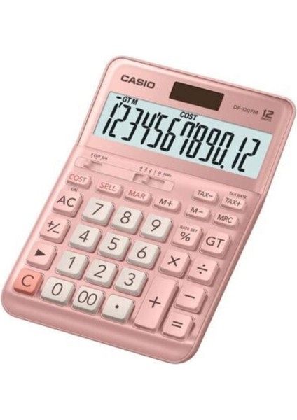 Masa Üstü Hesap Makinesi 12 Hane Pembe DF-120FM-PK