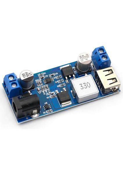 Roba 5V 5A Çıkışlı Güç Kaynağı Voltaj Düşürücü Modül USB Soket Klemens