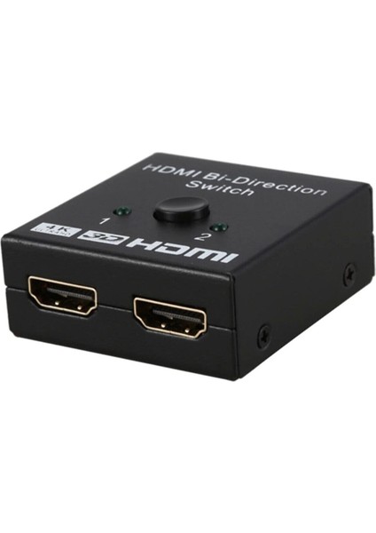 2 Port Çift Yönlü HDMI Switch Splitter Ekran Monitör Çoklayıcı Çoğaltıcı