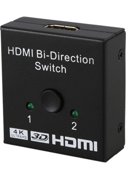 2 Port Çift Yönlü HDMI Switch Splitter Ekran Monitör Çoklayıcı Çoğaltıcı modelleri