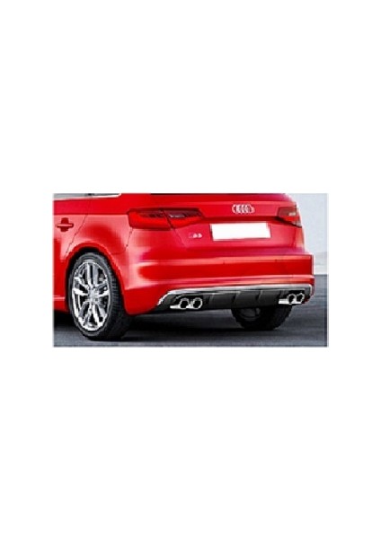 2012-2016 Audi A3 Difüzör Cift Çıkış Black fiyatları