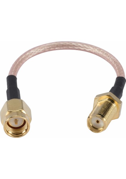 Roba RG316 10CM Erkek Dişi Sma Kablo 0-6ghz 50 Ohms 0.3db Koaksiyel
