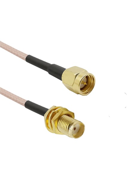 Roba RG316 10CM Erkek Dişi Sma Kablo 0-6ghz 50 Ohms 0.3db Koaksiyel