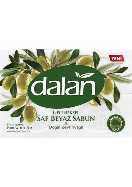 Banyo Sabunu Zeytinyağlı 4*150 gr 600GR x 3 Paket