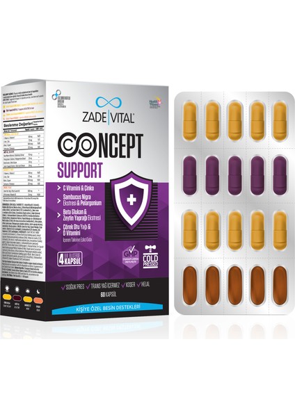 Concept Support 60 Kapsül