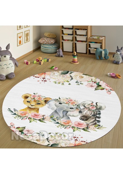 Nesa_Decor Dekoratif Özel Tasarım Ince Makinede Yıkanabilir Leke Tutmaz Modern Çocuk Odası Halısı modelleri