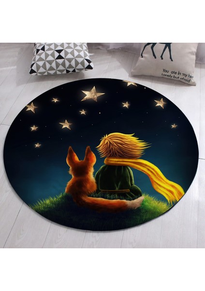 Nesa_Decor Küçük Prens Yüksek Kalite Dekoratif Halı