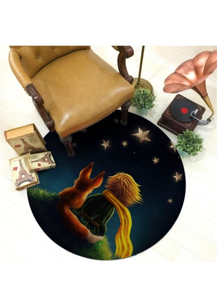 Nesa_Decor Küçük Prens Yüksek Kalite Dekoratif Halı
