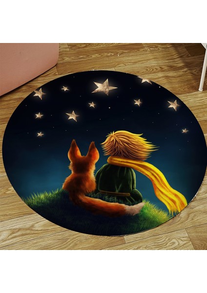 Nesa_Decor Küçük Prens Yüksek Kalite Dekoratif Halı