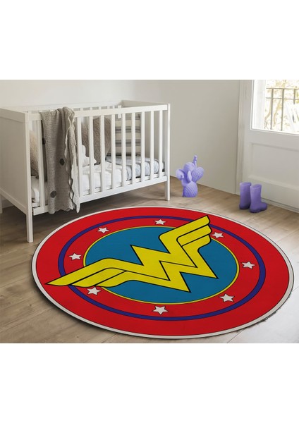 Nesa_Decor Wonder Women Genç, Çocuk Odası Halısı fırsatları