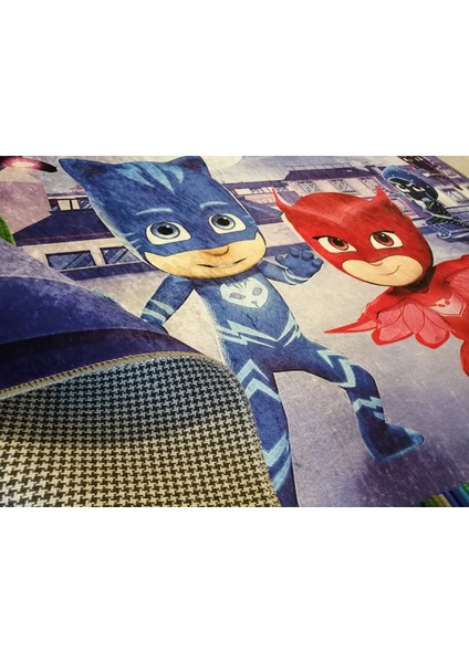 Nesa_Decor Pijamaskeliler Yüksek Kalite Çocuk Odası Halısı