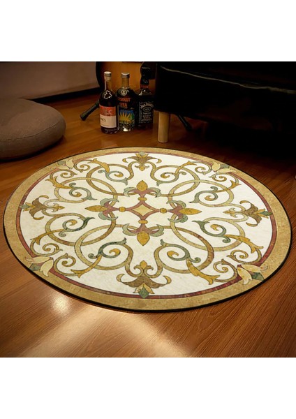 Nesa_Decor Klasik Motifli Halı & 80'ler Nostalji Halı & Kalın Halı & Baskı Halı