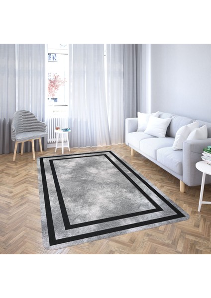 Nesa_Decor Dijital Baskı, Yıkanabilir, Kaymaz, Salon Halısı