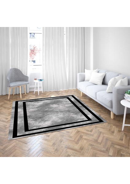 Nesa_Decor Dijital Baskı, Yıkanabilir, Kaymaz, Salon Halısı