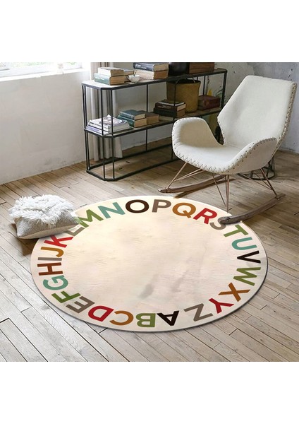 Nesa_Decor Eğitici Alfabe Halısı Renkli Desen Hd Kalite Baskı Halı & Kreş, Anaokulu Halısı fiyatları