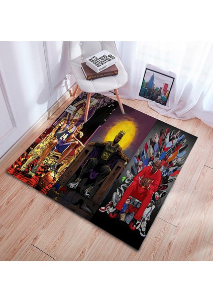 Nesa_Decor Nba Efsane Kareler Hd Kalite Baskı Halı fırsatları