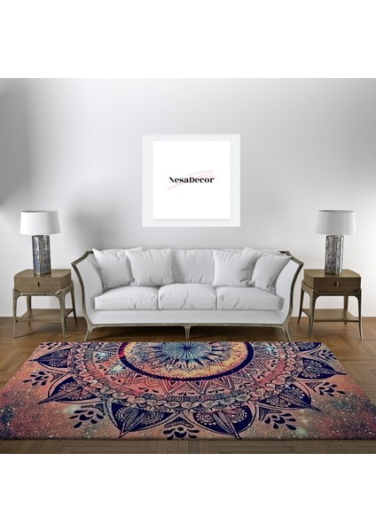 Nesa_Decor Gün Doğumu Otantik Salon & Oturma Odası Halısı