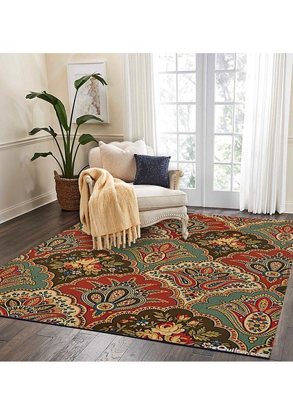 Nesa_Decor Nostalji Türk Motifleri Dekoratif Şark, Yalı, Konak & Oturma Odası Halısı fiyatları