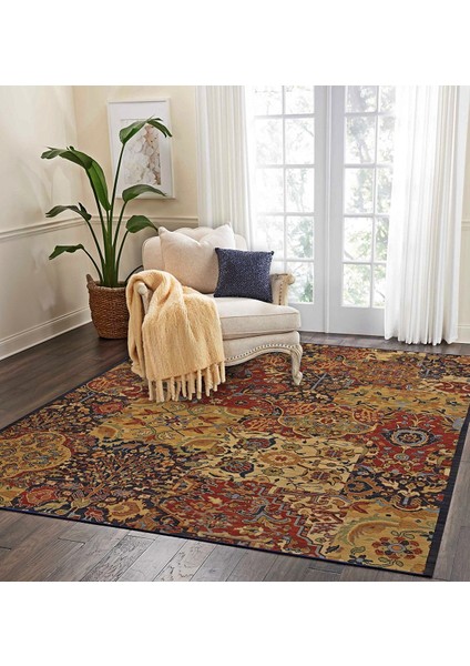 Nesa_Decor Klasik Türk Motifleri Dekoratif Salon & Oturma Odası Halısı fiyatları