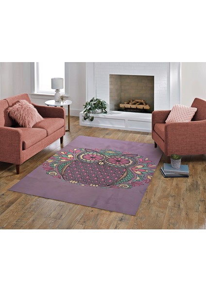 Nesa_Decor Baykuş Şık Özel Tasarım Salon & Oturma Odası Halısı modelleri