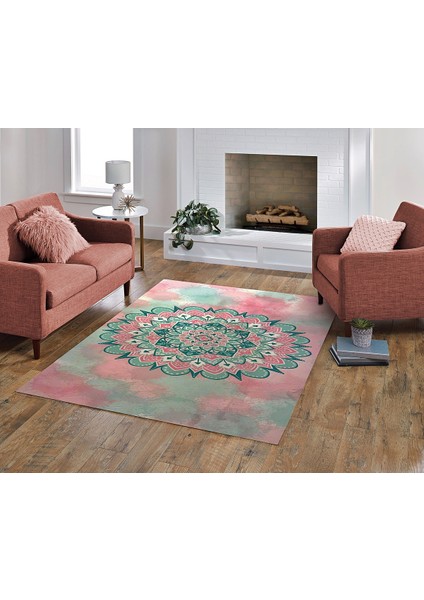 Nesa_Decor Mandala Sanatı Tasarım Salon & Oturma Odası Halısı modelleri