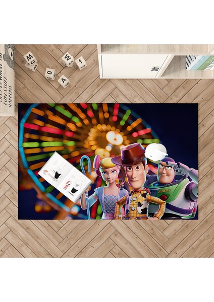 Nesa_Decor Toys Story Animasyon Oyun Halısı & Sinema, Film Odası Halısı fiyatları