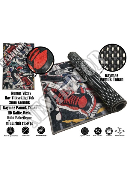 Nesa_Decor The Punisher 3D Gamer Baskı Halı & Film Sinema Odası Halısı indirimleri