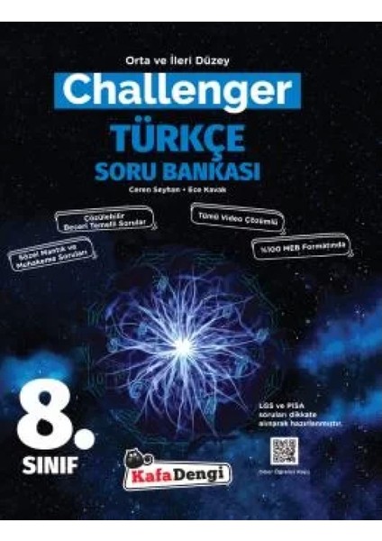 8.Sınıf Challenger Türkçe Soru Bankası