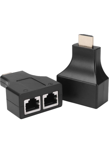 HDMI Extender RJ45 CAT5E-CAT6 Ağ Kablosu Üzerinden 30METRE Uzatma