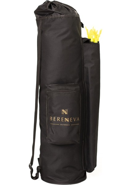 Balıkçı Olta Sırt Çantası Siyah