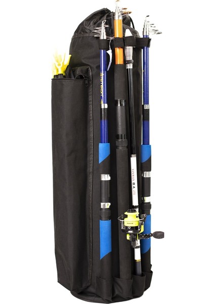 Balıkçı Olta Sırt Çantası Siyah fiyatları