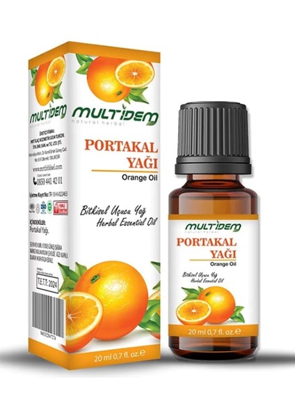 Portakal Uçucu Bitkisel Yağı 20 ml