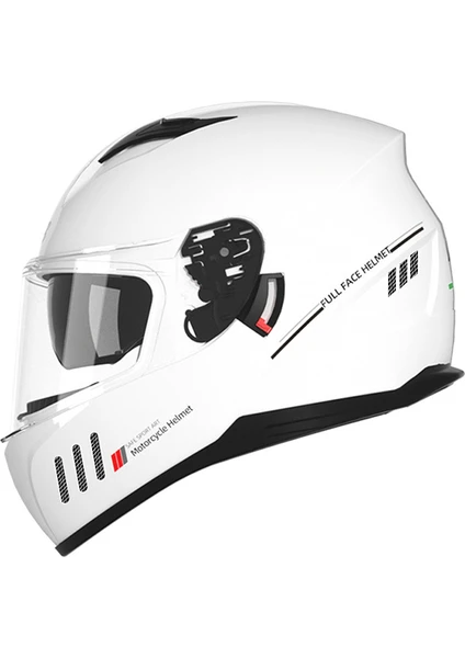 Kapalı Kask Rapid Mat Full Face Motosiklet Kaskı (Yurt Dışından)