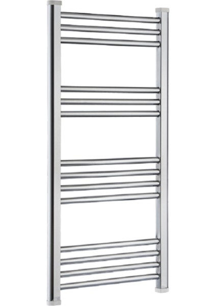 50/140CM 22 Borulu Krom Renk Havlupan Radyatör Banyo Isıtıcı 5 Yıl Garantili