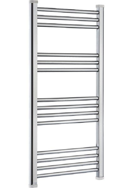 50/140CM 22 Borulu Krom Renk Havlupan Radyatör Banyo Isıtıcı 5 Yıl Garantili