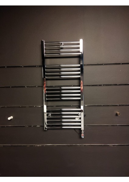 50/140CM 22 Borulu Krom Renk Havlupan Radyatör Banyo Isıtıcı 5 Yıl Garantili